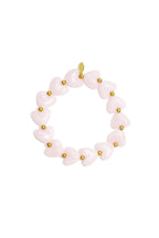 Elastic heart beaded bracelet