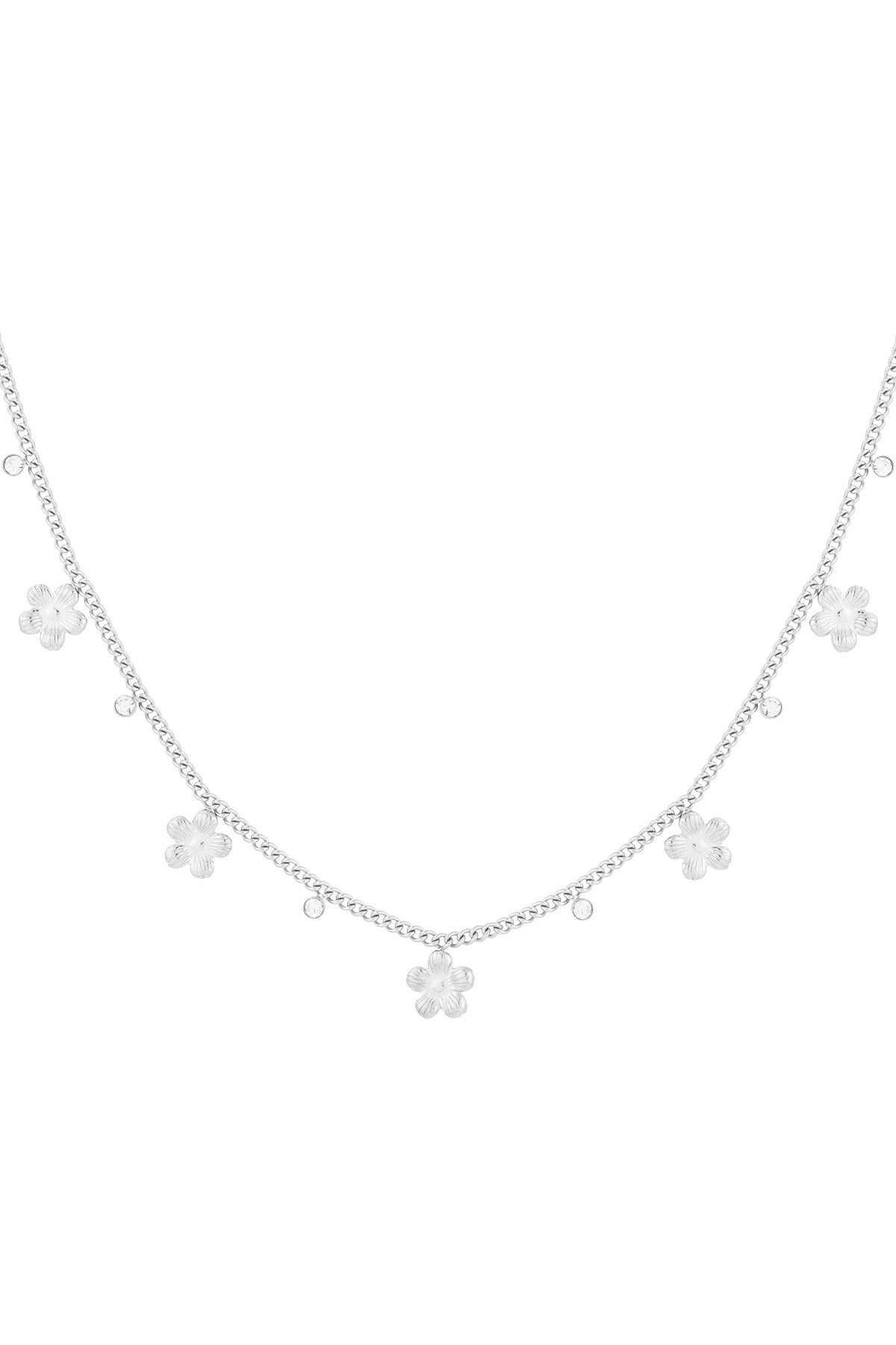 Bloemen ketting