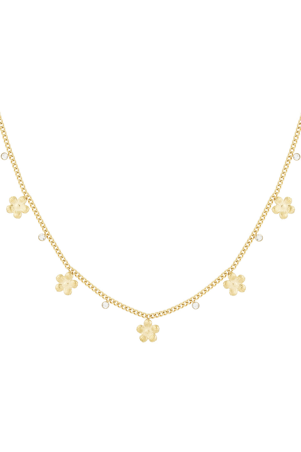 Bloemen ketting
