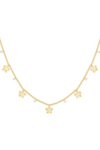 Bloemen ketting