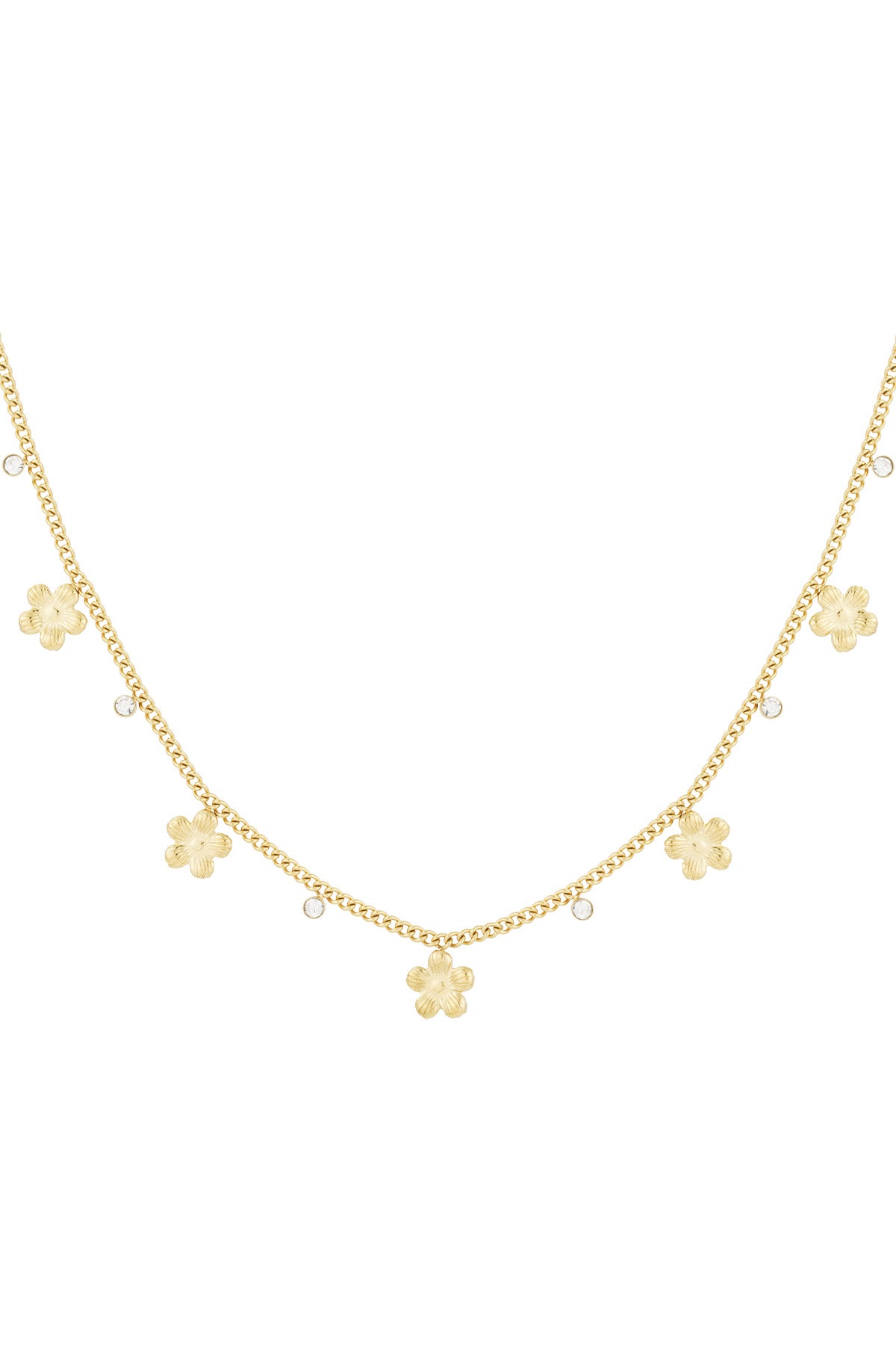 Bloemen ketting