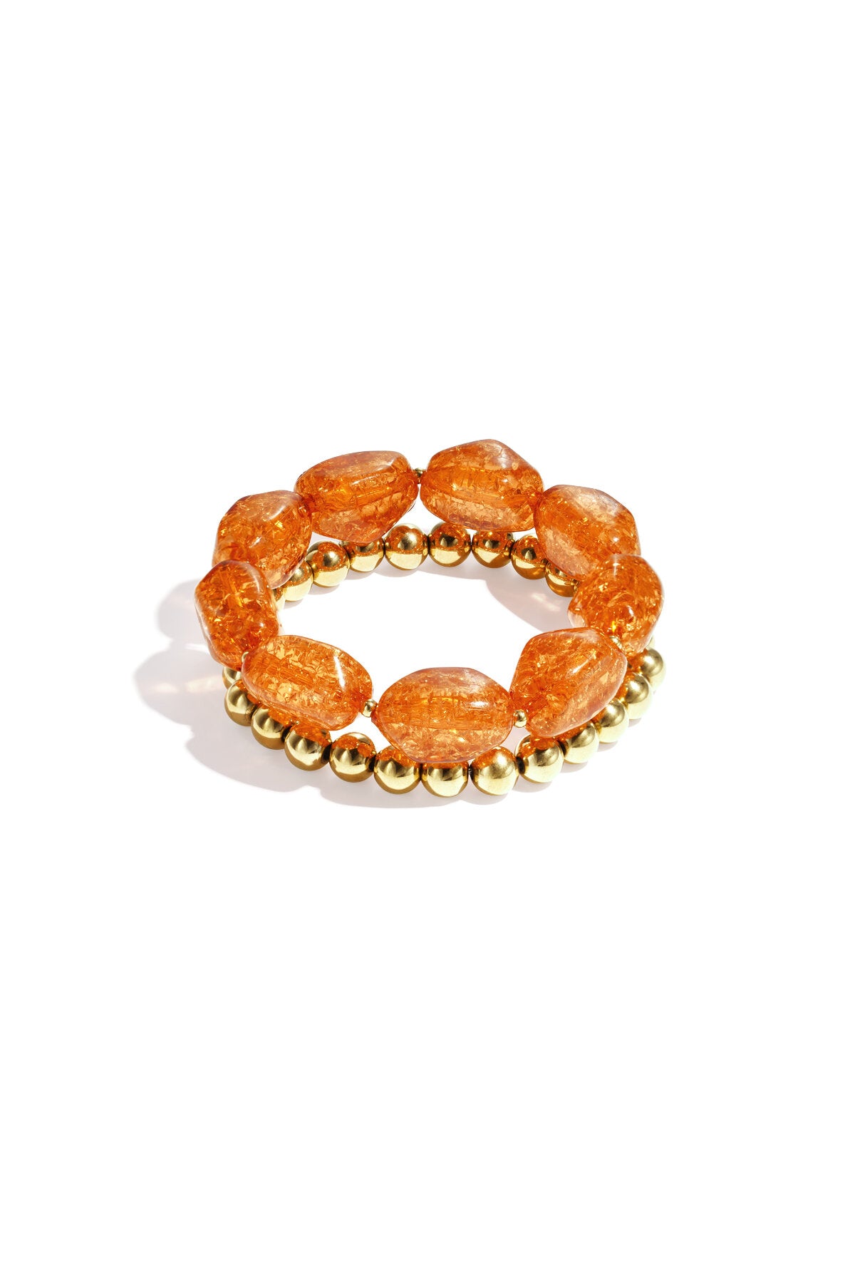 Bracelet set with chunky beads