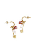 Charm oorbellen