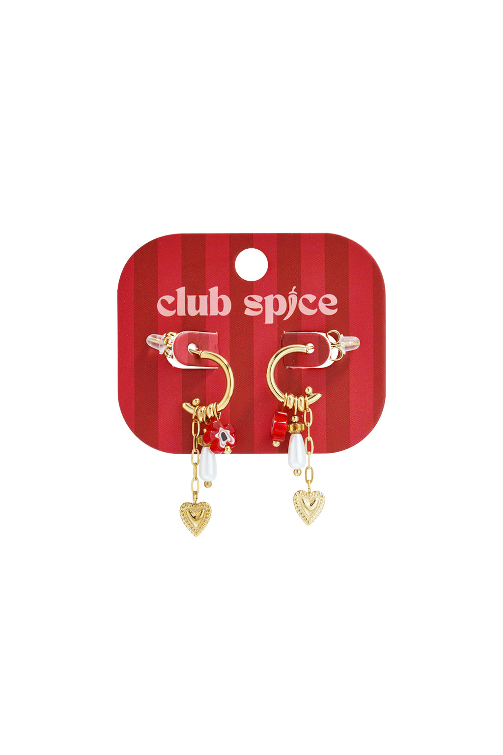Charm oorbellen