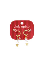 Charm oorbellen