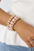 Bracelets set of 3 with beads