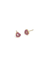Decorated heart-shaped buttons