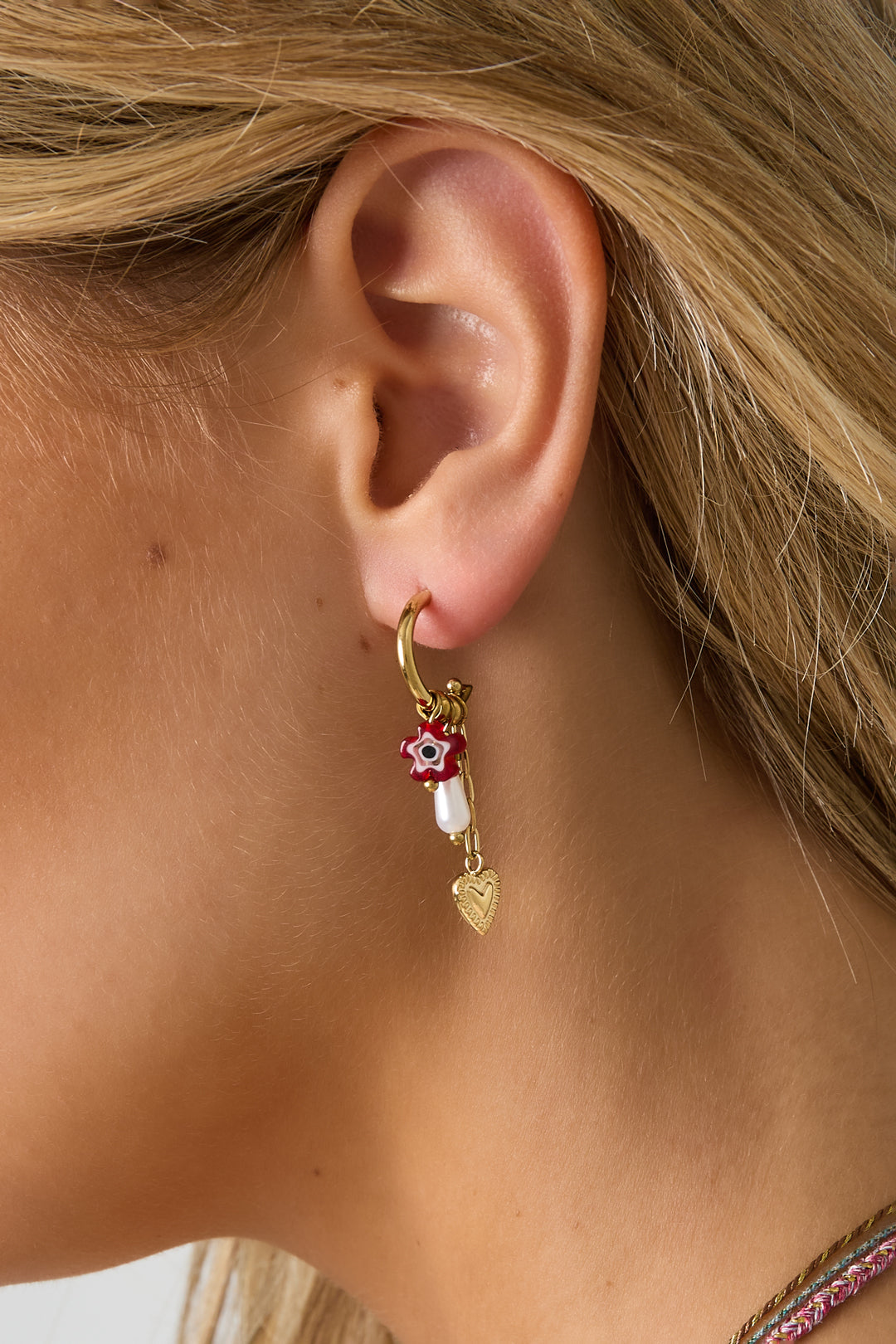Charm oorbellen